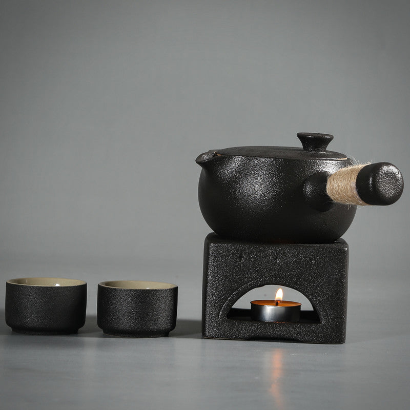 Théière traditionnelle avec réchaud "Fukuoka"