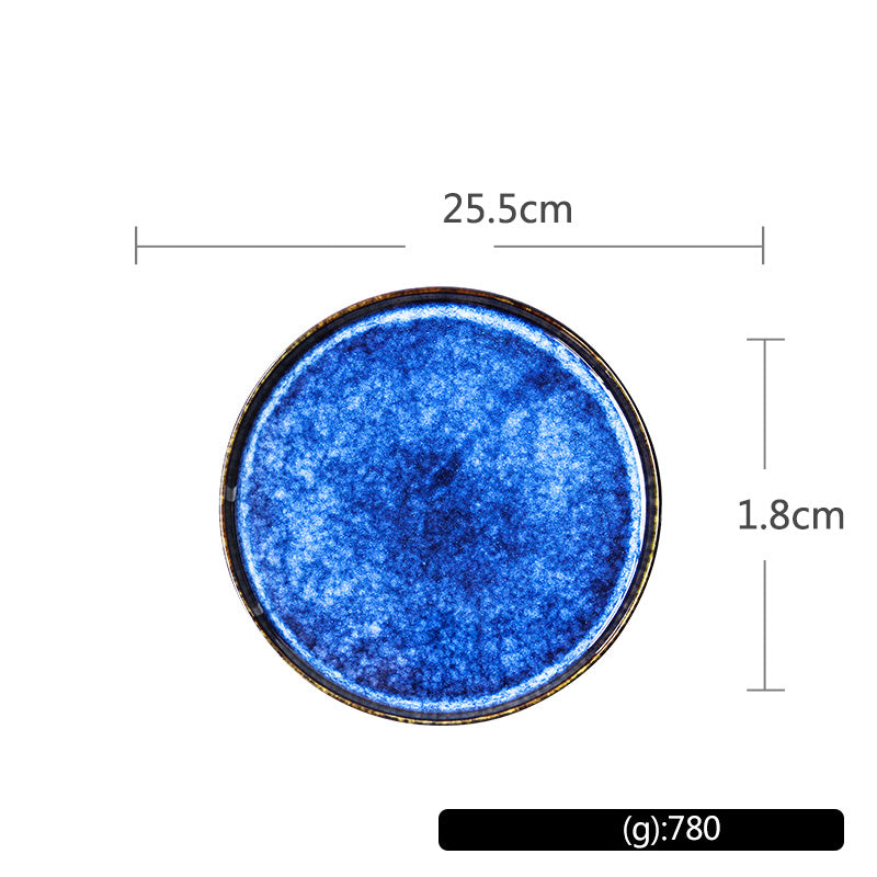 Assiette japonaise en céramique "Aozora"