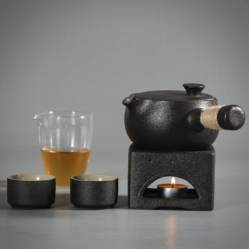 Théière traditionnelle avec réchaud "Fukuoka"