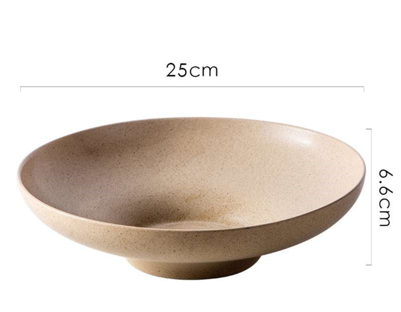 Bol / assiette creuse en céramique "Seiran"