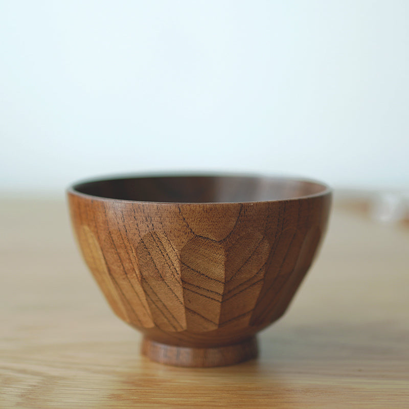 Bol en bois "Ōryōki" fait main