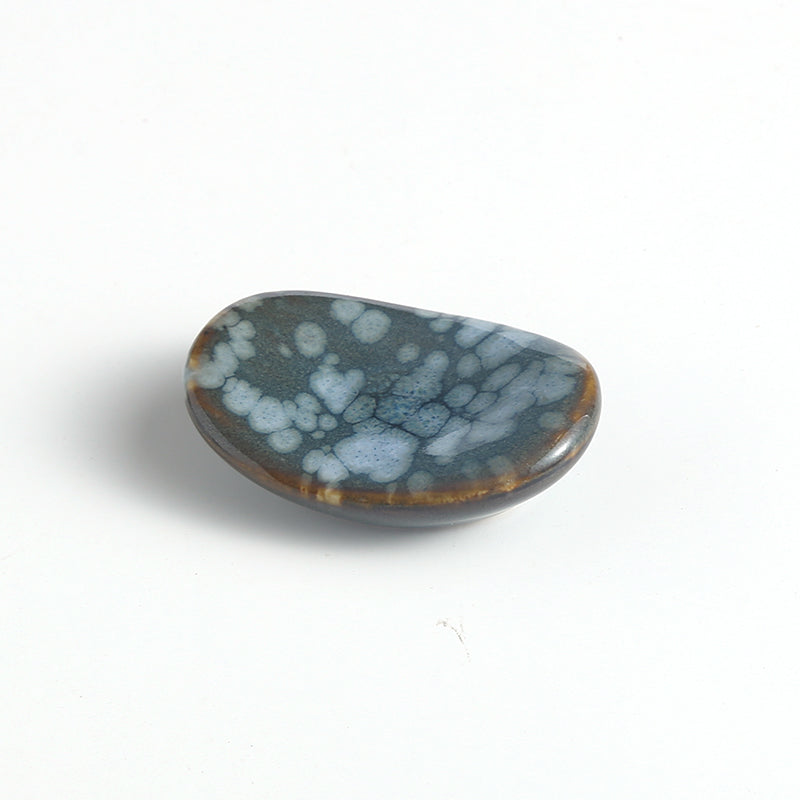 Kiln Retro Ceramic Chopstick Holder Pillow Shaped