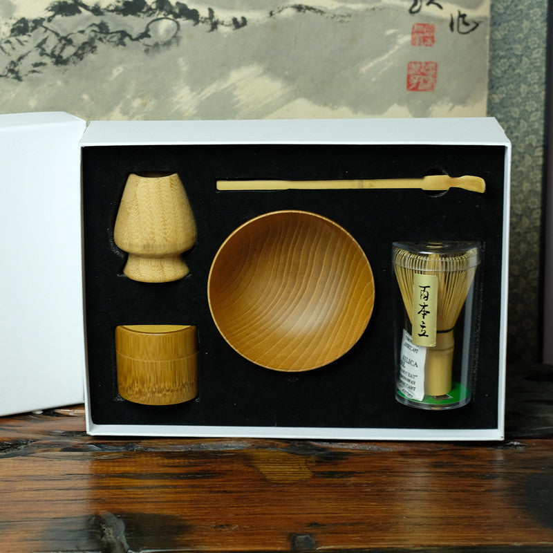 Kit cérémonie du thé matcha - 6 pièces (coffret)