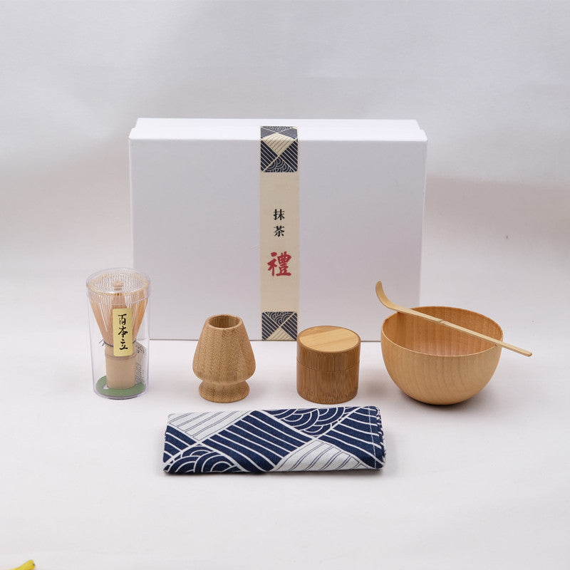 Kit cérémonie du thé matcha - 6 pièces (coffret)