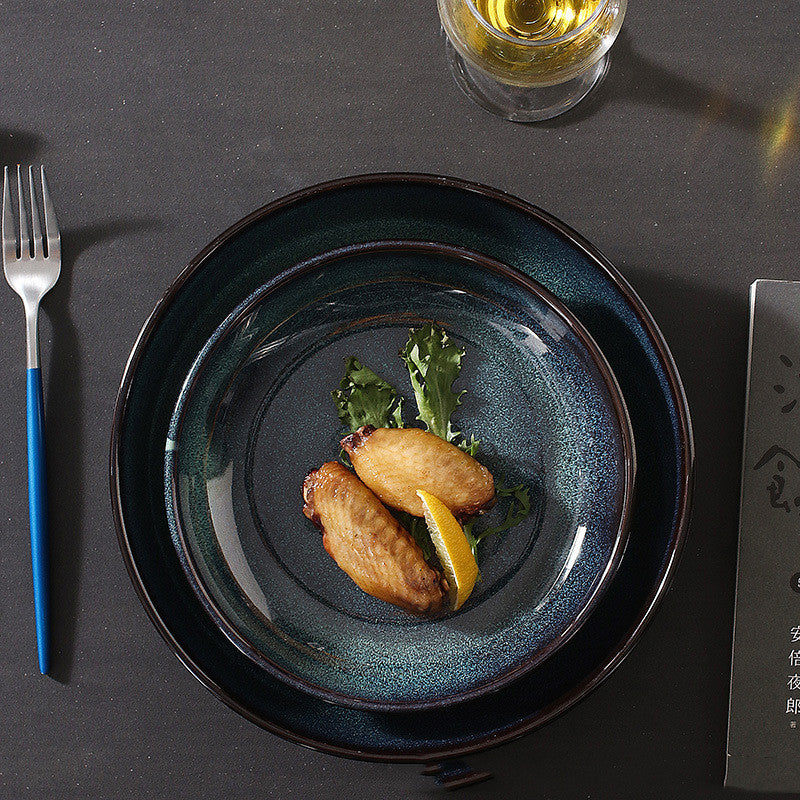 Assiette creuse en céramique "Middonaitoburū"