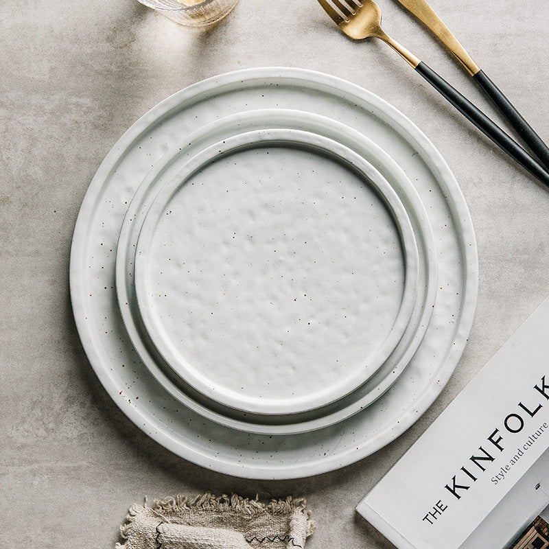 Assiette japonaise en céramique "Tsuki" (nouveau modèle)