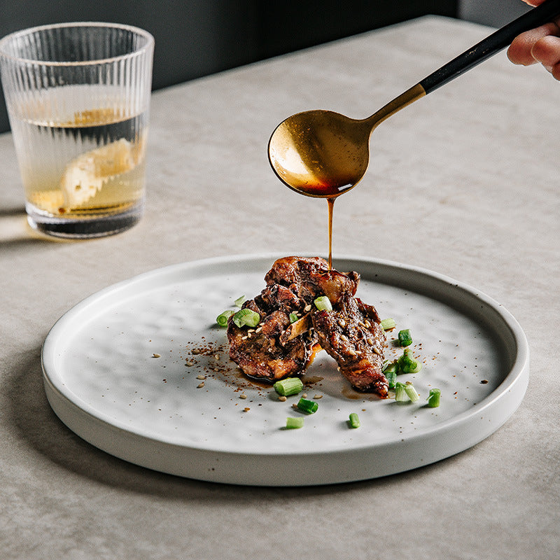 Assiette japonaise en céramique "Tsuki" (nouveau modèle)