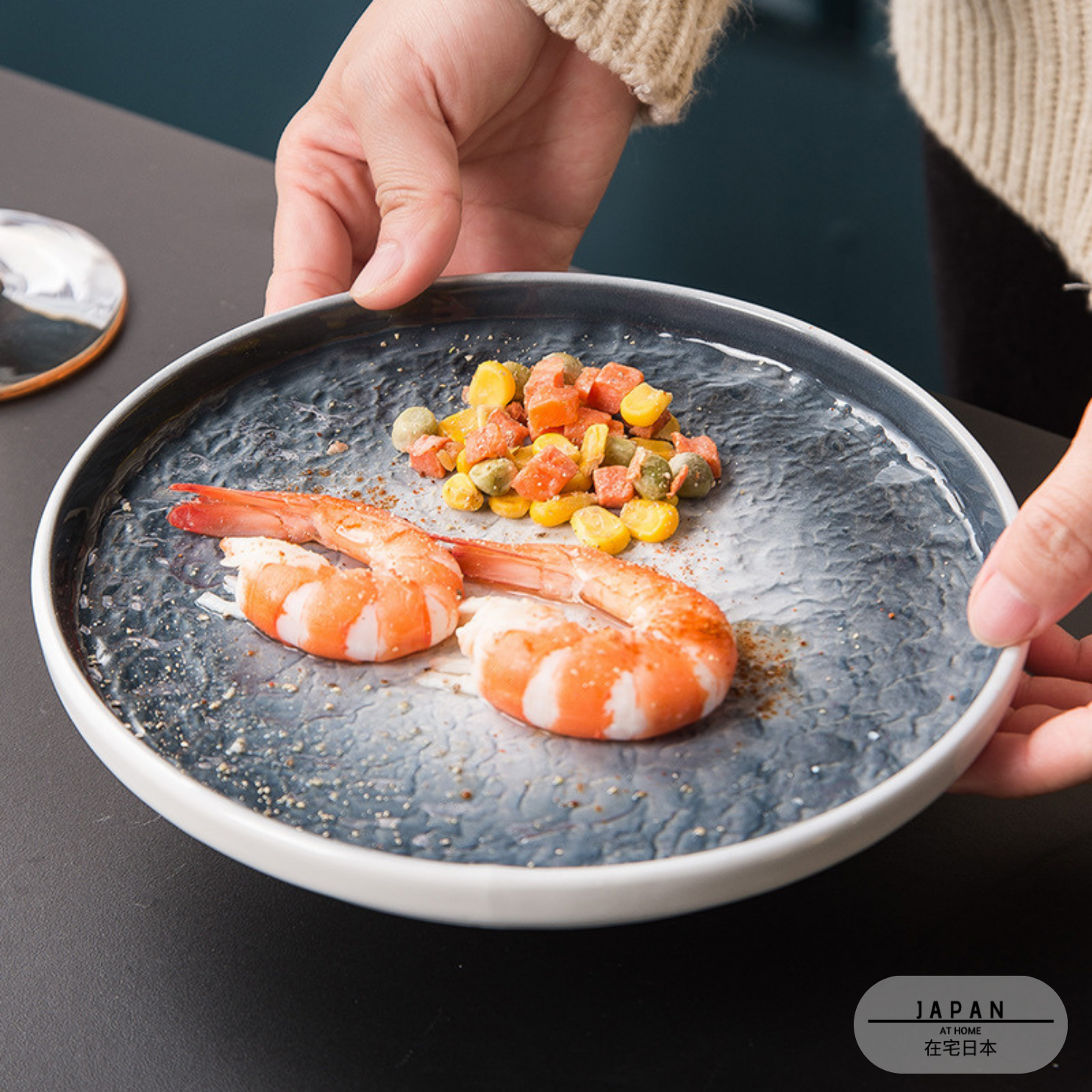 Assiette japonaise en céramique « Takao »