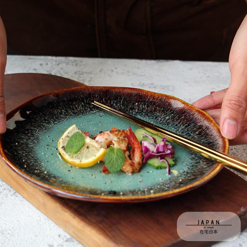 Assiette japonaise en céramique « Himi »