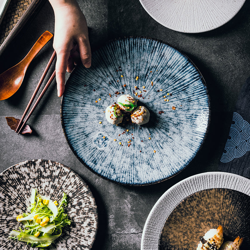Assiette japonaise en céramique « Shiro »
