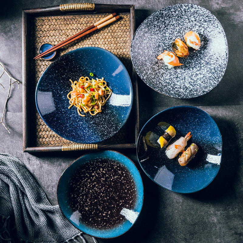 Assiette japonaise en céramique « Taroemon »