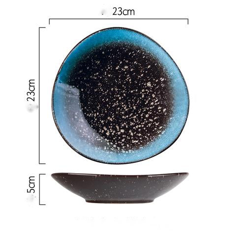 Assiette japonaise en céramique « Taroemon »