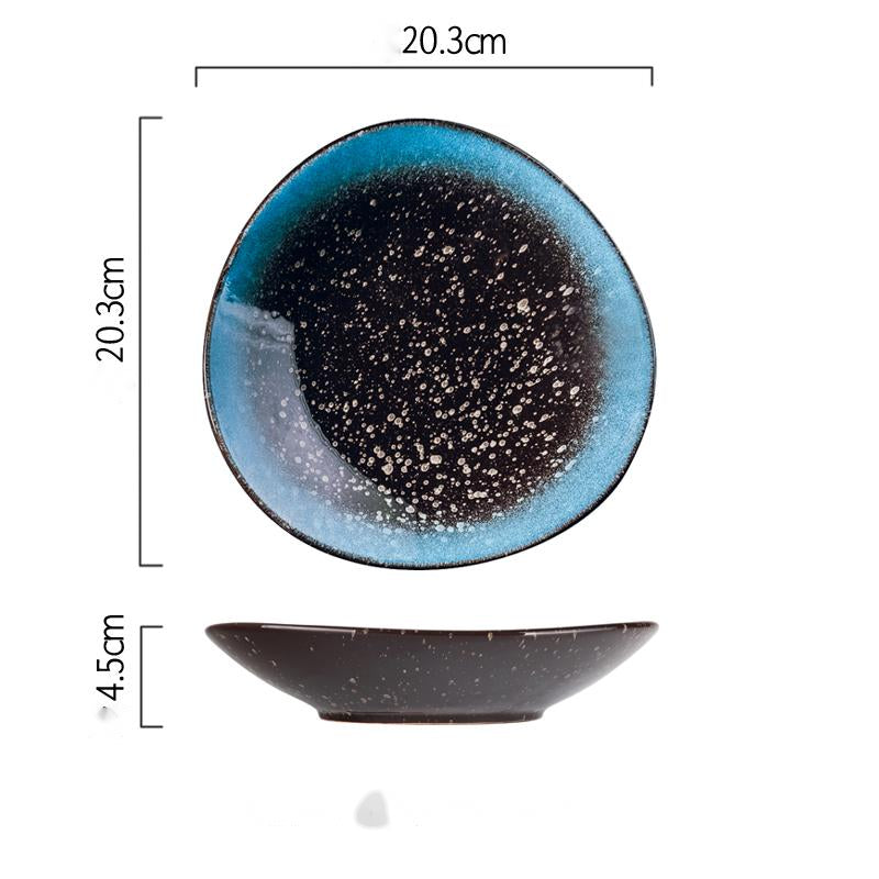 Assiette japonaise en céramique « Taroemon »