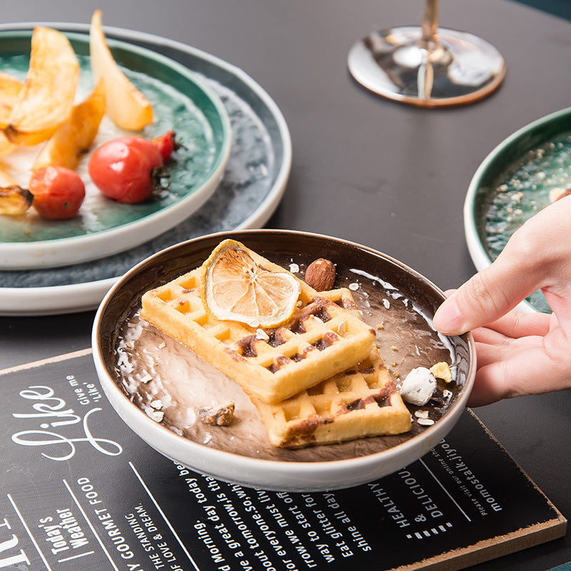 Assiette japonaise en céramique « Takao »