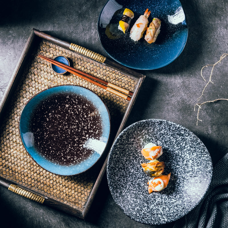 Assiette japonaise en céramique « Taroemon »