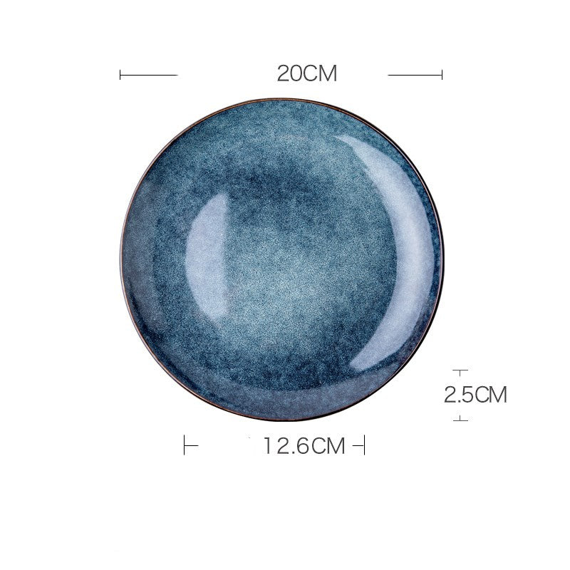 Set de vaisselle japonaise en céramique "Ueda"