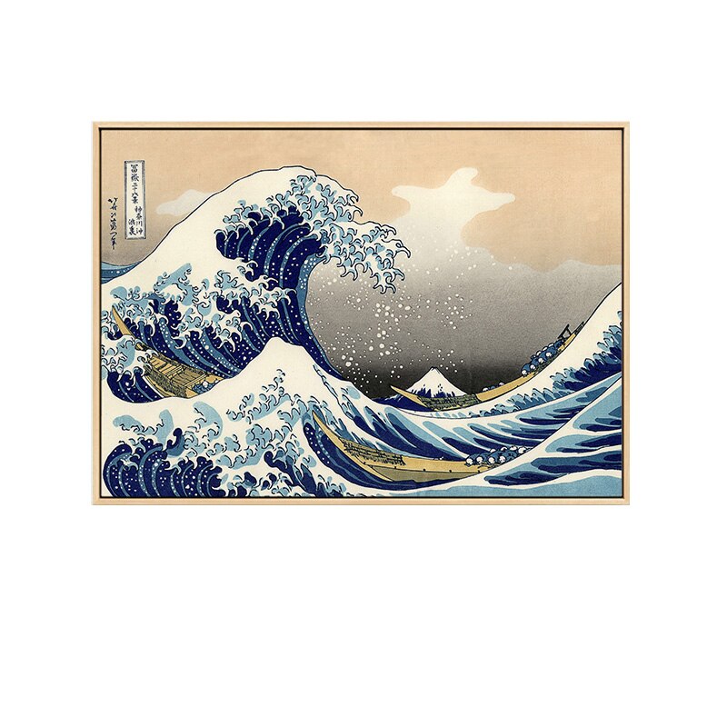 Affiche japonaise - "La Grande Vague de Kanagawa"