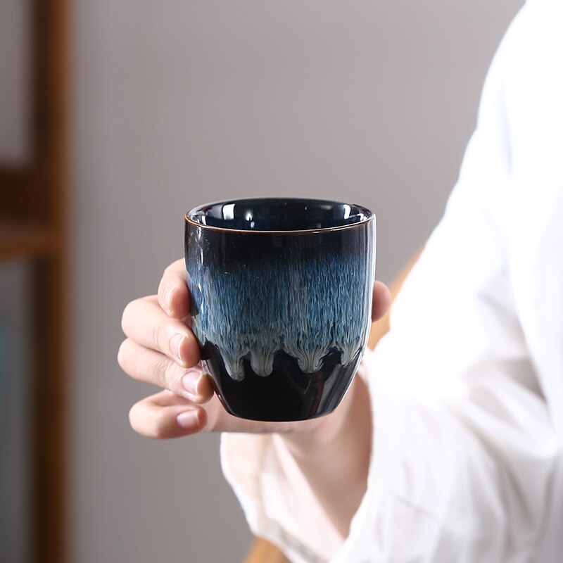 Tasse Japonaise en Céramique Émaillée pour le Thé Vert Japonais