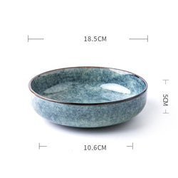 Set de vaisselle japonaise en céramique "Ueda"
