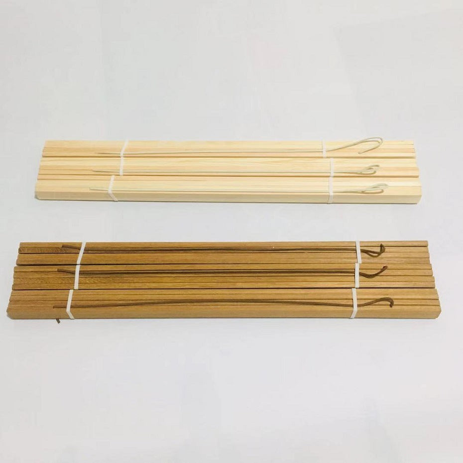 Cadre de suspension en pour affiche en bois naturel (2 couleurs)