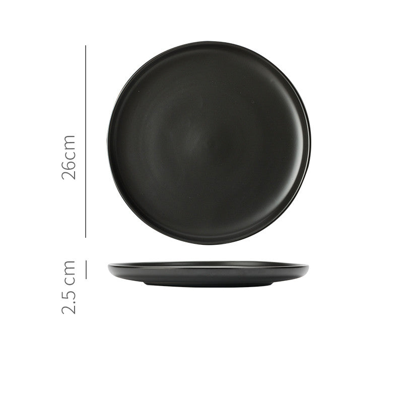 Assiette japonaise en céramique "Okawa"