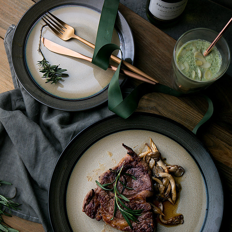 Assiette Prestige en céramique "Senri"