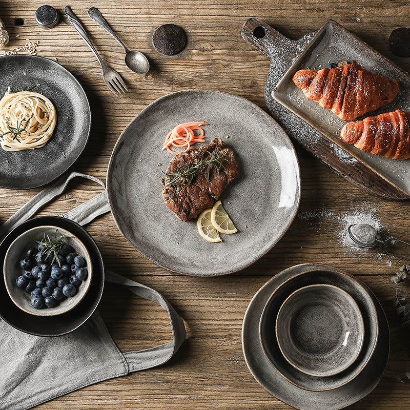 Assiette japonaise en céramique « Kobo »