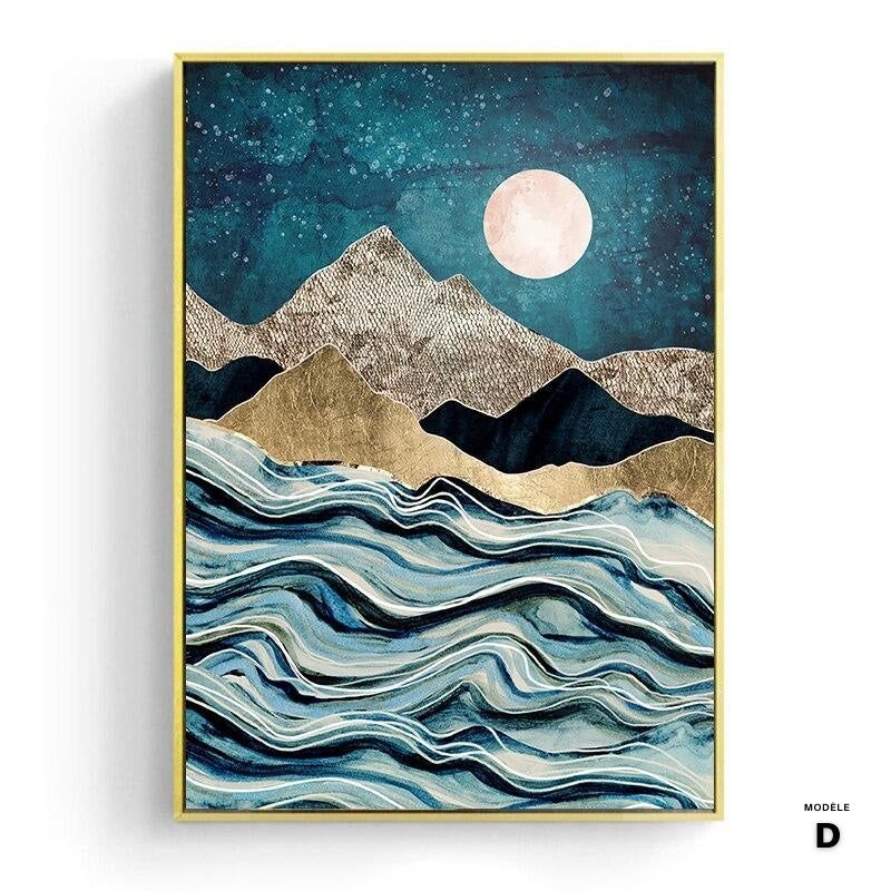 Affiche japonaise - "Paysage onirique"