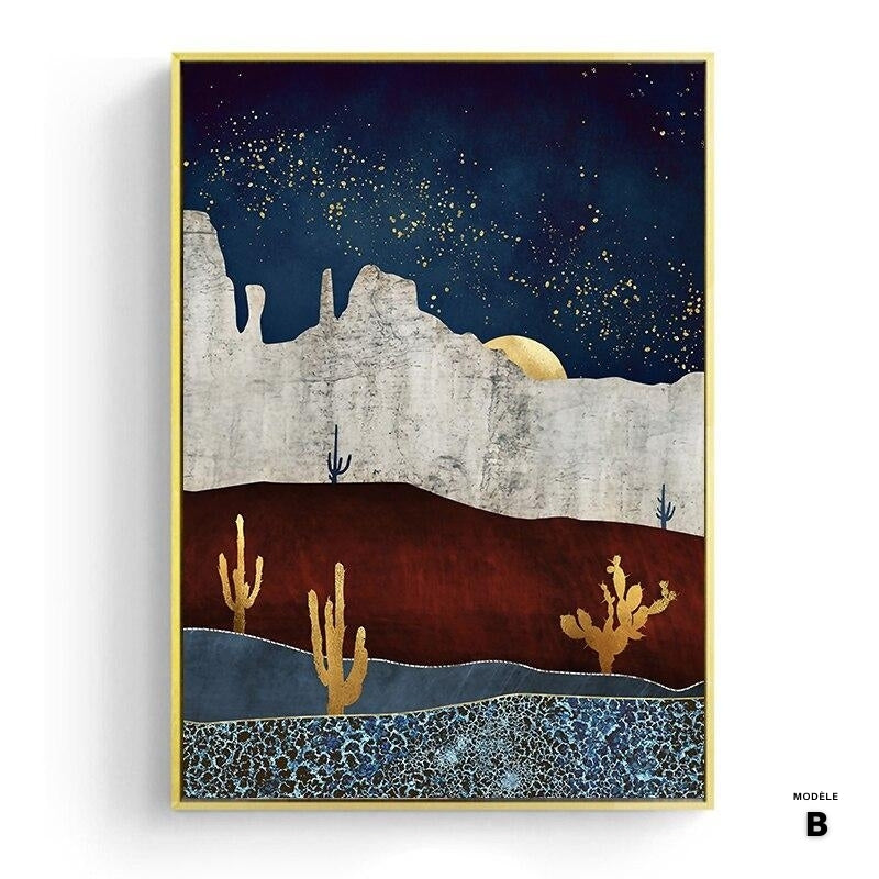 Affiche japonaise - "Paysage onirique"
