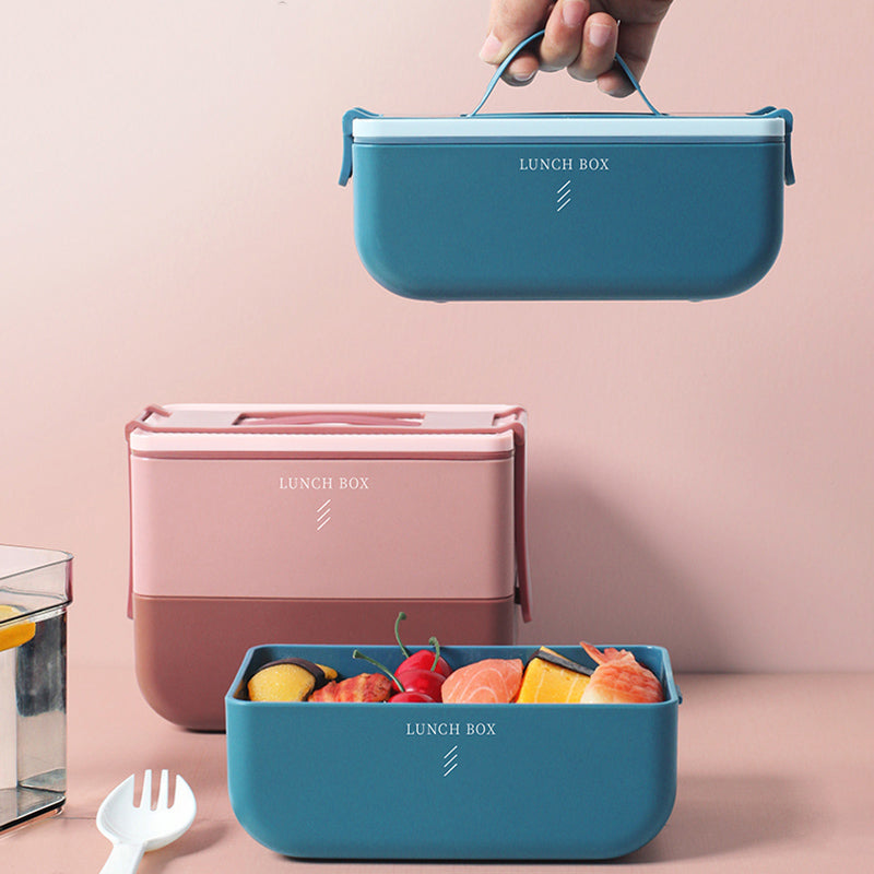 Bento portable à compartiments