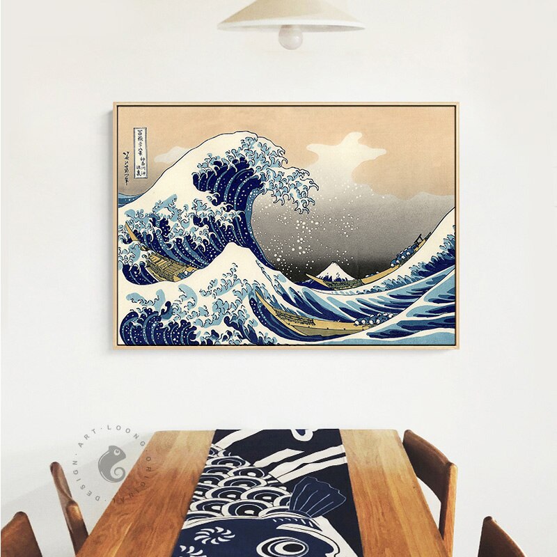 Affiche japonaise - "La Grande Vague de Kanagawa"