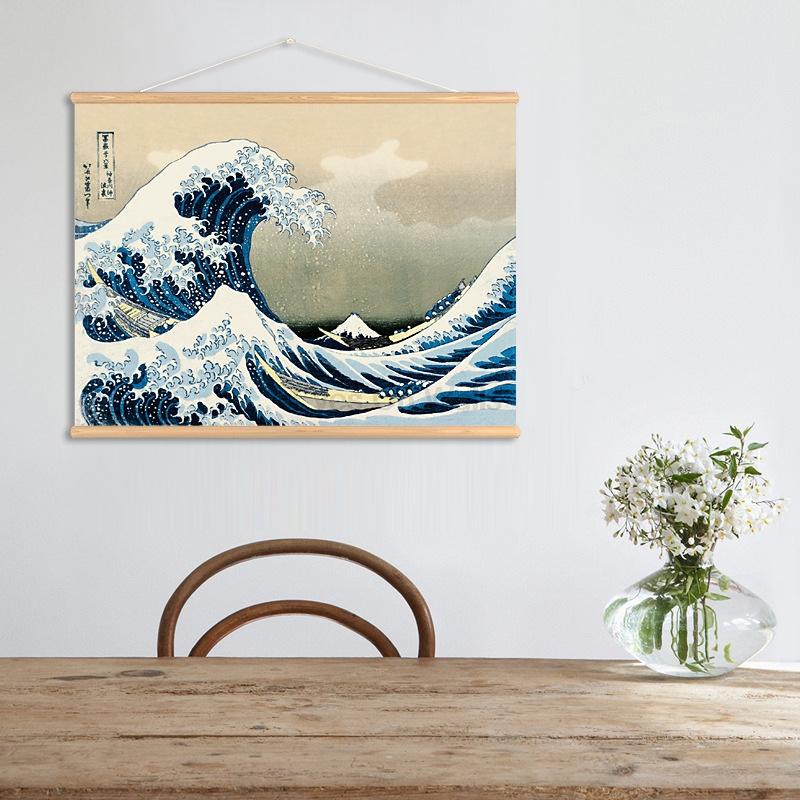 Poster japonais - "La Grande Vague de Kanagawa"