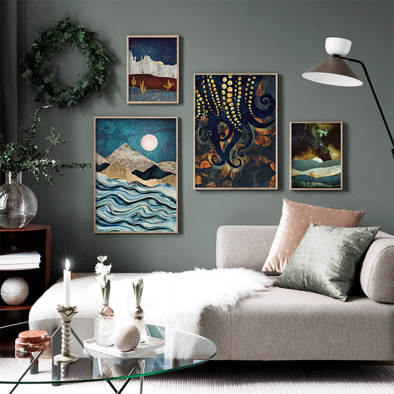 Affiche japonaise - "Paysage onirique"
