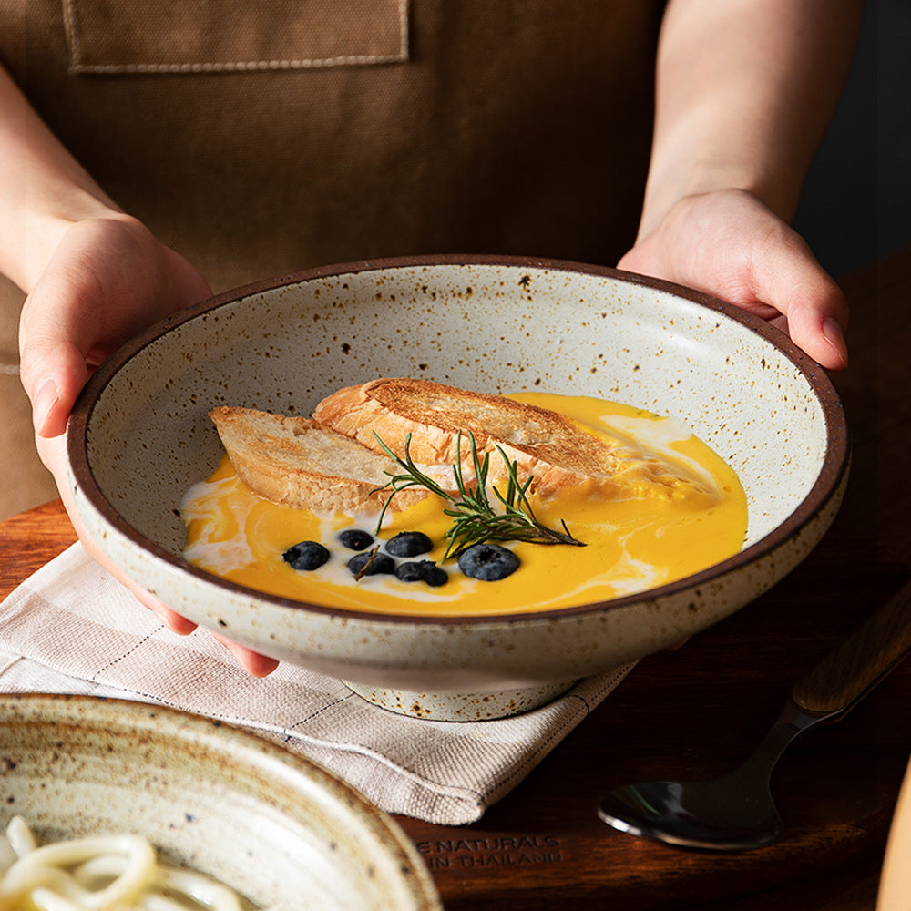 Assiette japonaise en céramique "Yugoro"