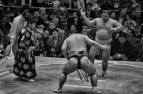 Le sumo, un sport national au Japon
