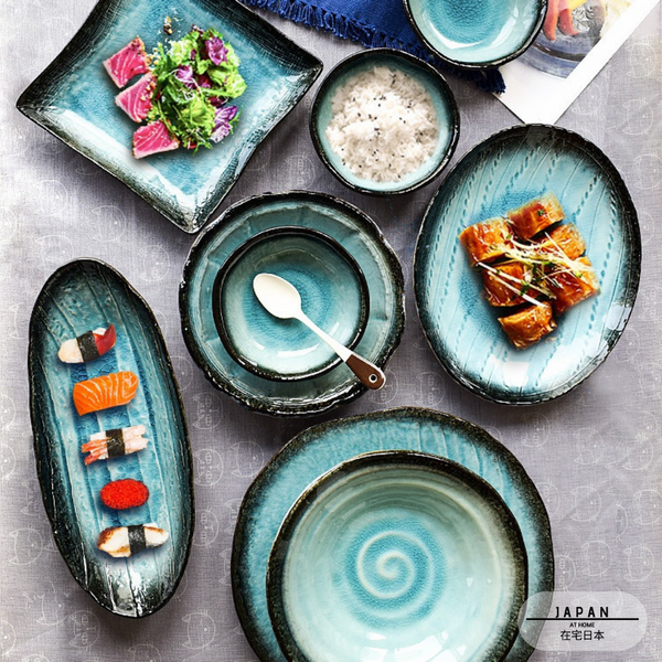 Ensemble de vaisselle, 52 pièces Ensemble de vaisselle en porcelaine  blanche de style japonais, Ensemble de vaisselle en porcelaine d'os de  conception