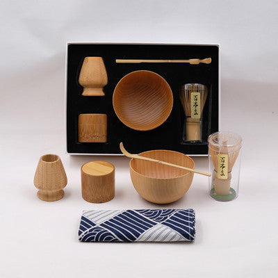 Kit cérémonie du thé matcha - 6 pièces (coffret)