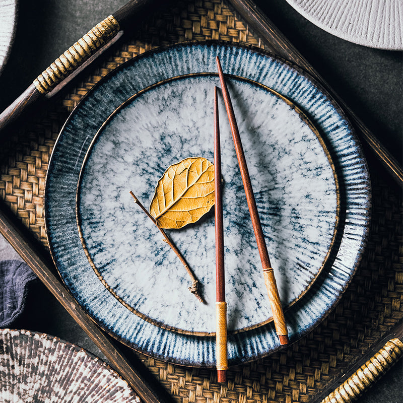 Assiette japonaise en céramique « Shiro »