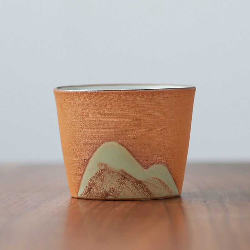 Tasse japonaise en céramique « Montagne »