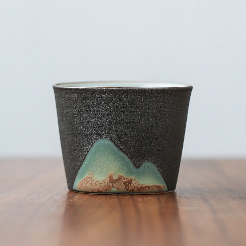 Tasse japonaise en céramique « Montagne »