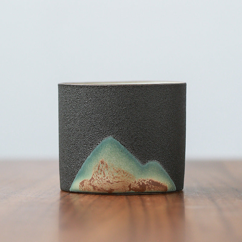 Tasse japonaise en céramique « Montagne »