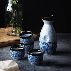 Set de saké en céramique "Isa"