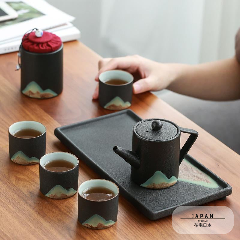 Tasse japonaise en céramique « Montagne »