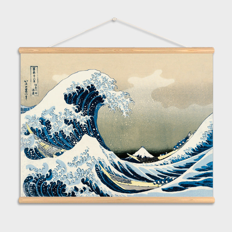 Poster japonais - "La Grande Vague de Kanagawa"