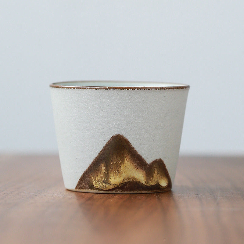 Tasse japonaise en céramique « Montagne »