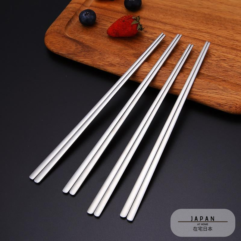 Baguettes japonaises design en inox