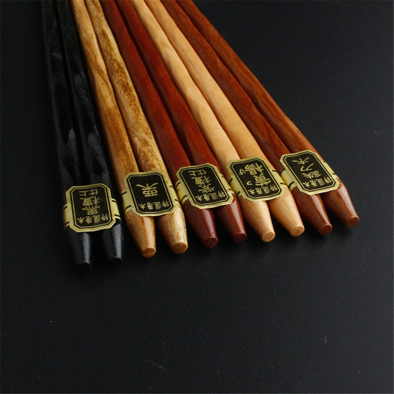 Coffret 5 baguettes collection « Kitakyushu » motif bois naturel
